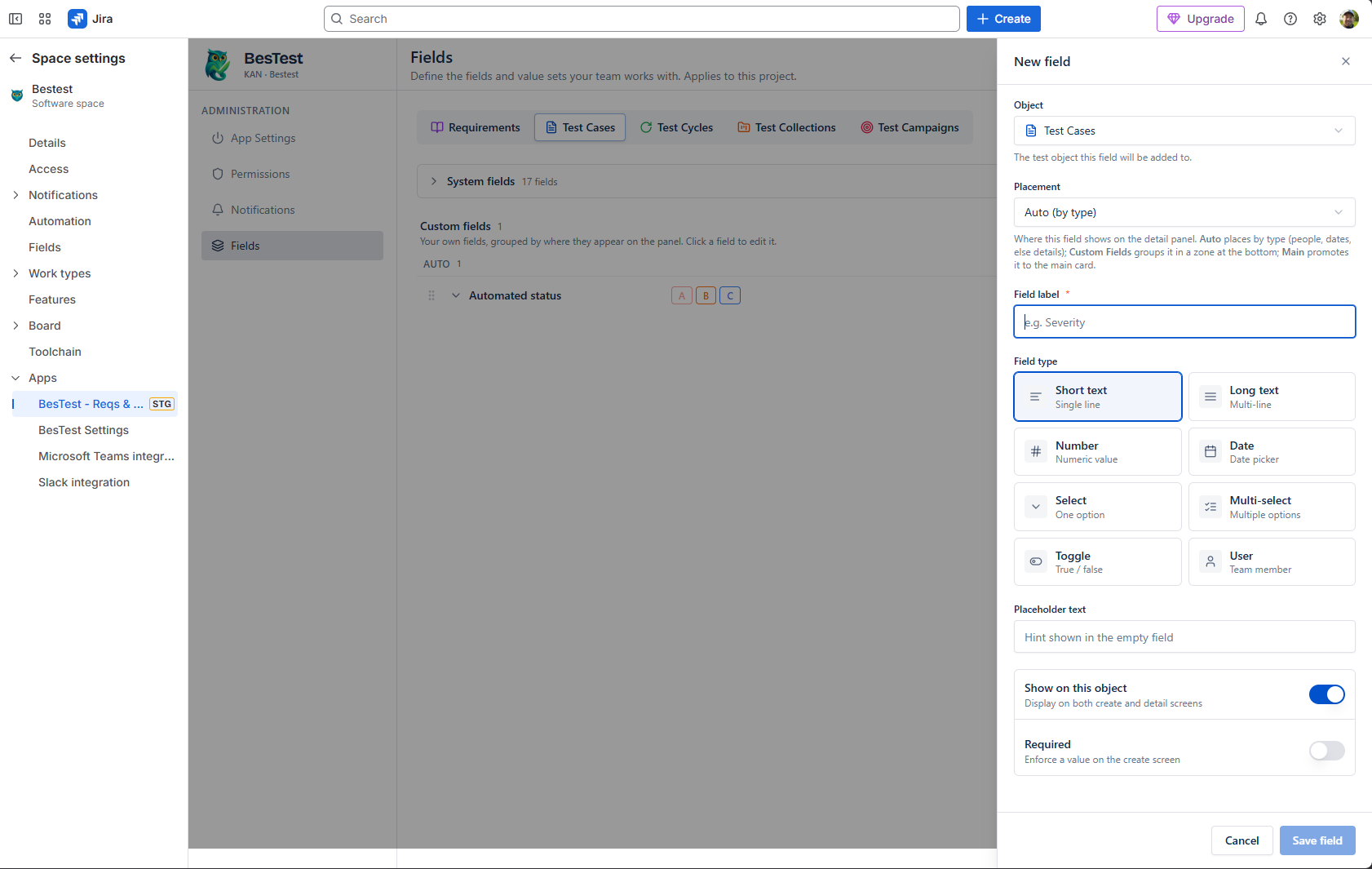 NEW Custom Fields