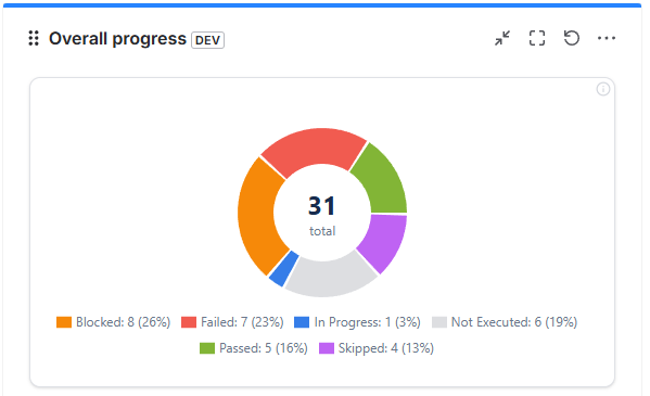 Execution Status Overview